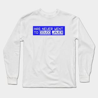 hs never went to oovoo javer Long Sleeve T-Shirt